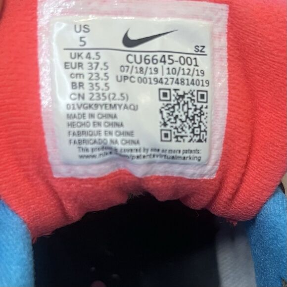 Nike Air Max 1 NYC Chinatown Size 5 Men’s / 6.5 Women’s Shoes Tennis - Picture 10 of 12